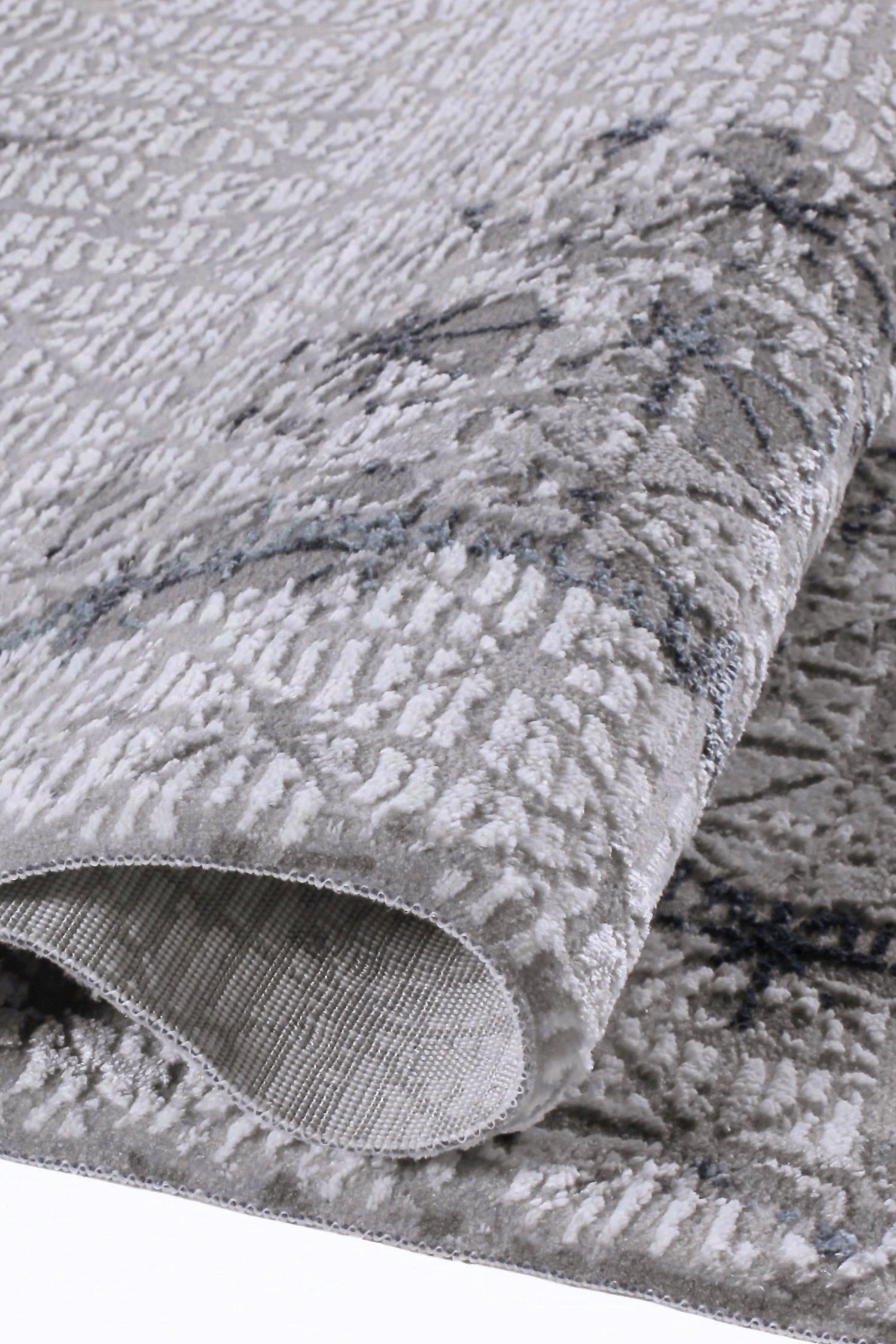 Vavien A0075 Gri Yumuşak Dokulu Salon Mutfak Koridor Oturma Odası Yolluk Halı Makine Halısı