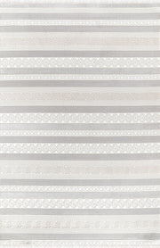 Vavien VV079 Creme-Beige, weich strukturierter Läuferteppich, maschinell gefertigt, für Wohnzimmer, Küche, Flur oder Aufenthaltsraum