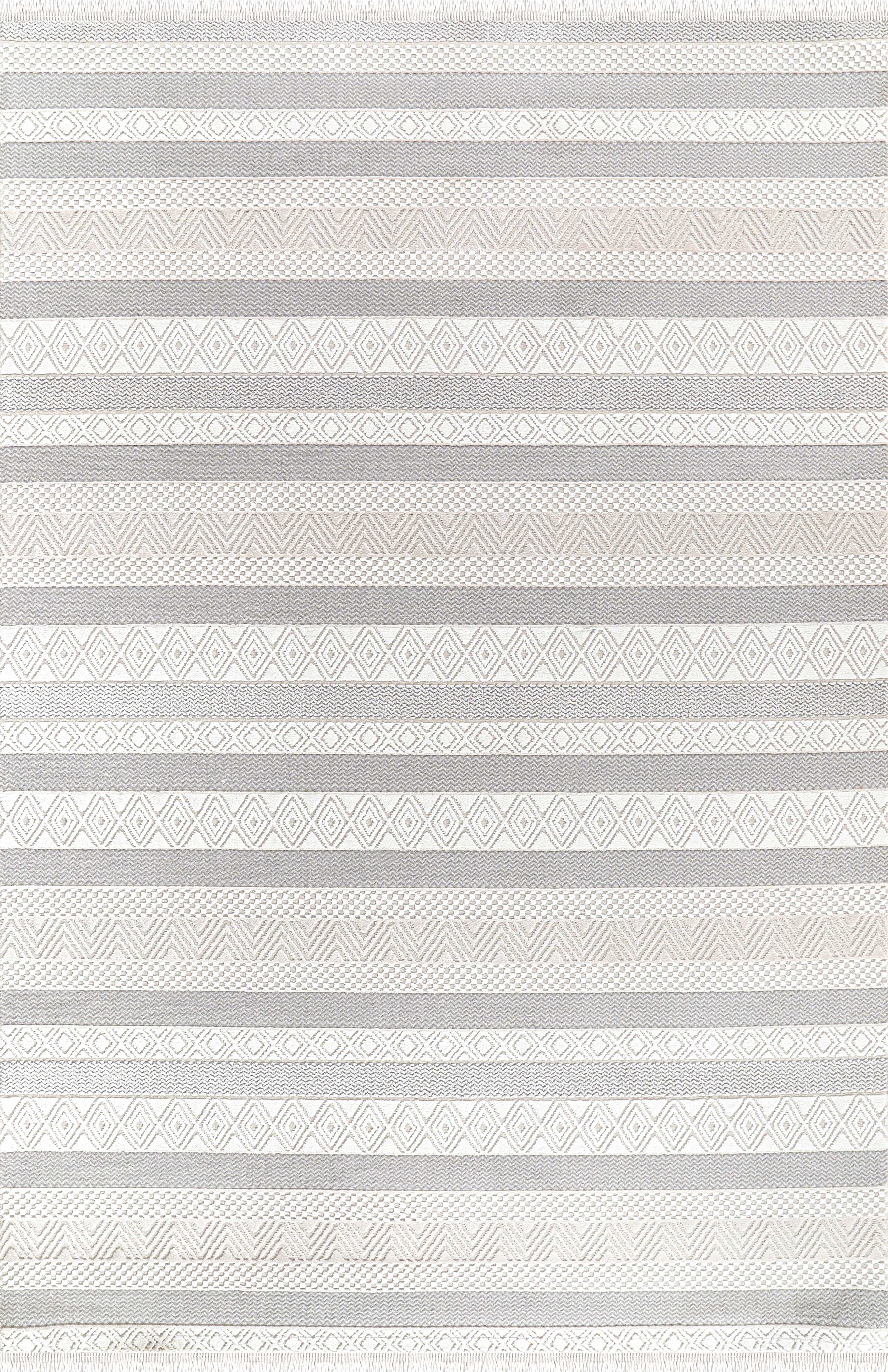 Vavien VV079 Creme-Beige, weich strukturierter Läuferteppich, maschinell gefertigt, für Wohnzimmer, Küche, Flur oder Aufenthaltsraum