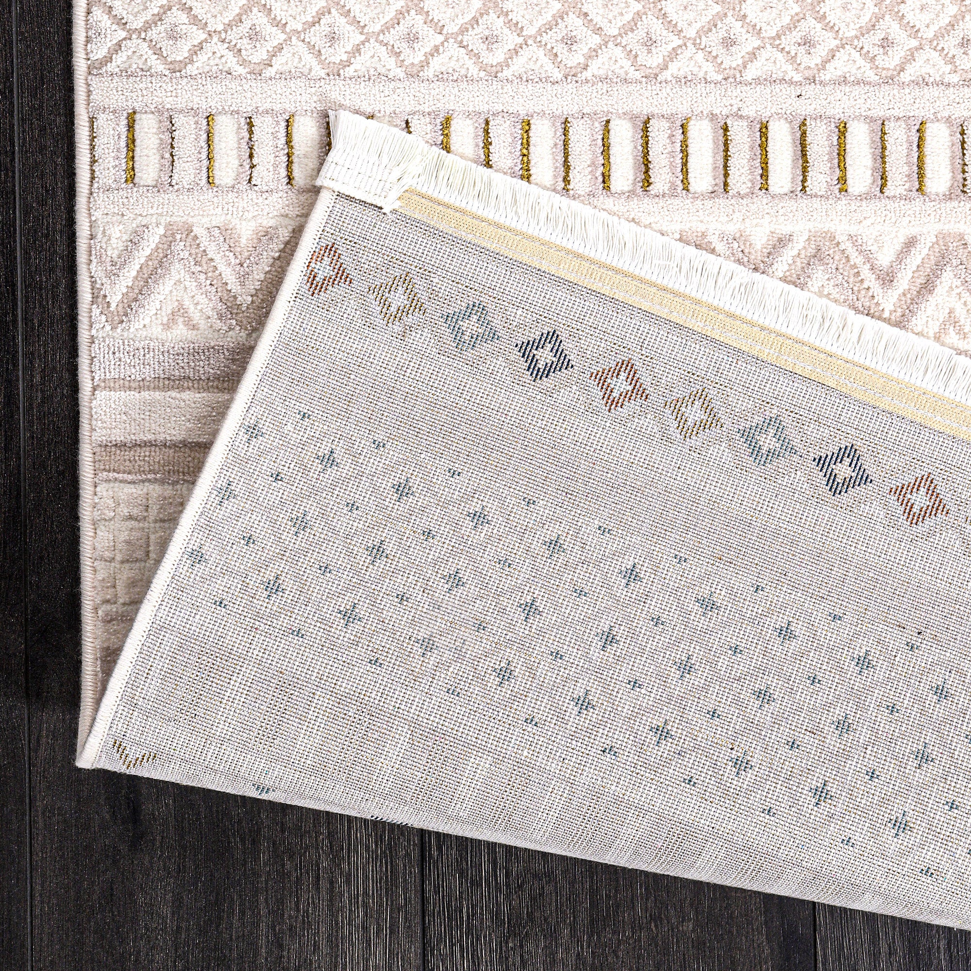 Zenta ZN003 Çok Renkli Hav Toz Vermez Salon Mutfak Koridor Oturma Odası Yolluk Halı Makine Halısı