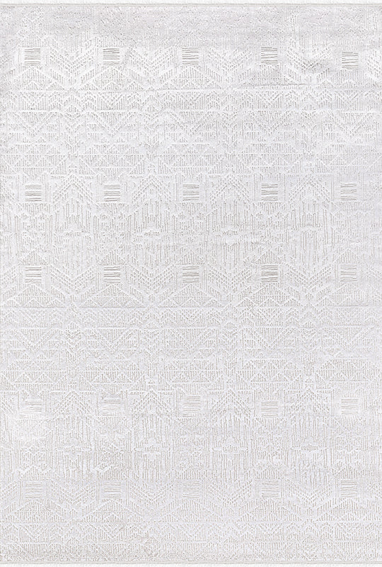 Zett ZE002 Beyaz Uzun Ömürlü Yumuşak Dokulu Salon Mutfak Koridor Oturma Odası Yolluk Halı