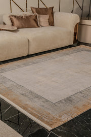 Zett ZE004 Mehrfarbiger, strapazierfähiger, weicher Teppich für Wohnzimmer, Küche, Flur und Sitzecke